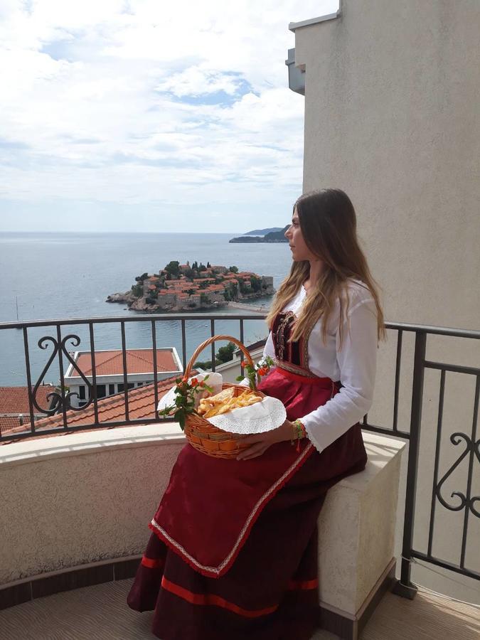 Apartments Leut Ilha Sveti Stefan Exterior foto
